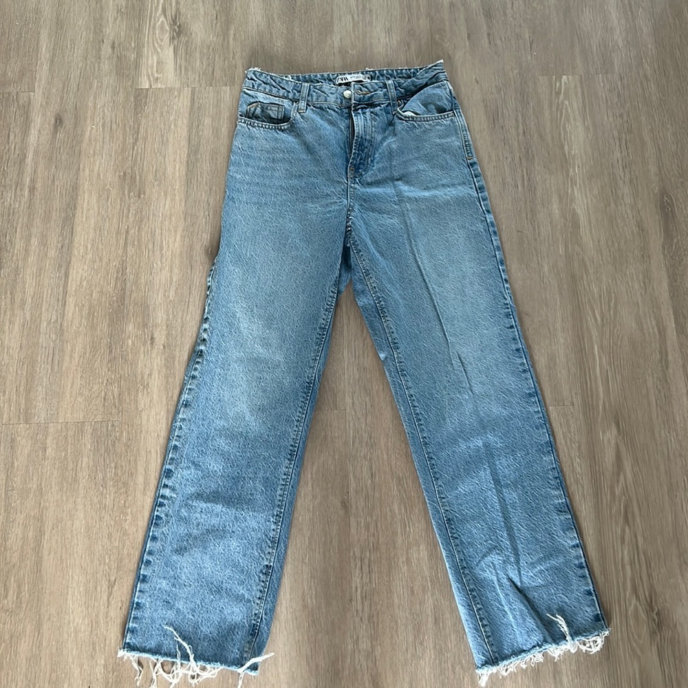 Zara straight leg jeans